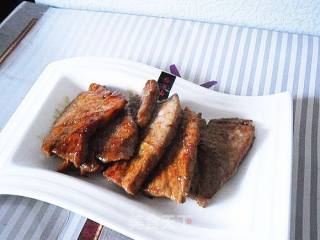香煎里脊的做法步骤：7