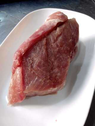 家常蘑耳肉片的做法步骤：1