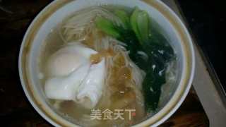 鸡蛋肉酱汤面的做法步骤：7