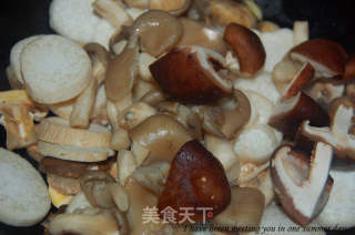 鸡肉杂菌PIZZA的做法步骤：7