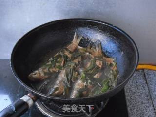 葱烧季花鱼的做法步骤：6