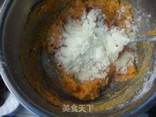 南瓜煎饼的做法步骤：4
