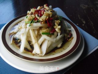 脆拌菜梗的做法步骤：8