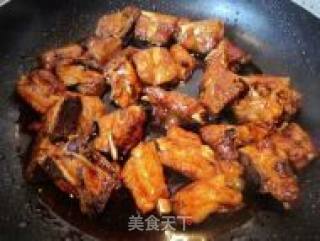 百叶结烧排骨的做法步骤：6