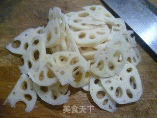 豆豉莲藕的做法步骤：3