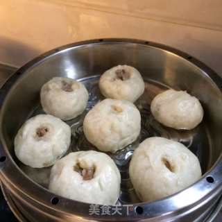 笋干肉包的做法步骤：12