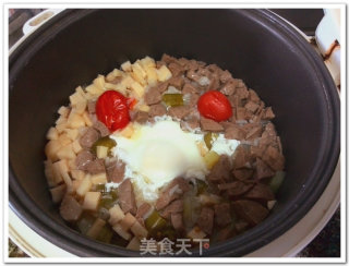 奥尔良鸡腿糯米饭【子璇家】的做法步骤：6