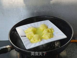 蚝汁玉子豆腐的做法步骤：3