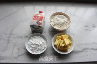 【淡奶油曲奇】的做法步骤：1