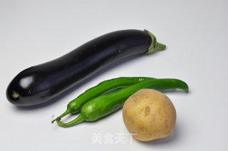 地三鲜（少油版）的做法步骤：2