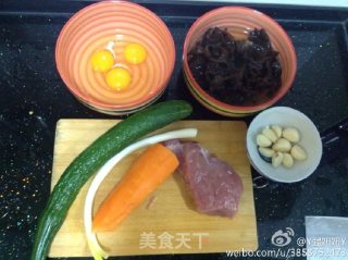 木须肉的做法步骤：1