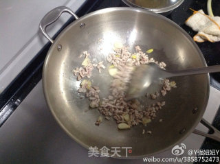 肉末菠菜的做法步骤：3