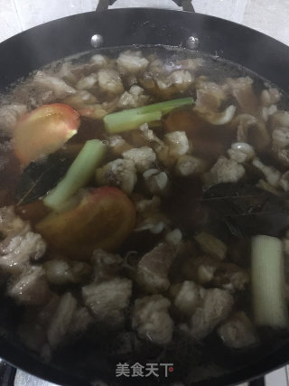 番茄牛肋的做法步骤：6