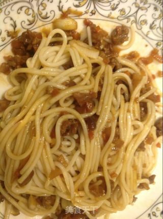 牛肉丁酱打卤面的做法步骤：16