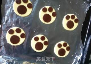 萌萌哒猫爪饼干的做法步骤：11