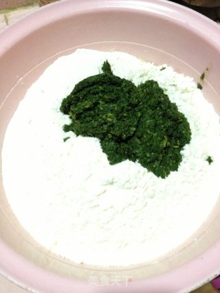 清明粄 -- 客家人的传统特色小吃的做法步骤：3