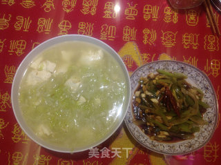 豆腐白菜汤的做法步骤：14