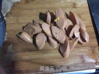 榨菜炒火腿---懒人菜的做法步骤：2