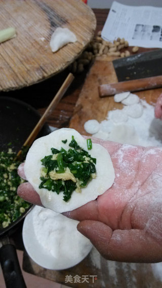 鸡蛋菠菜馅饺子的做法步骤：5
