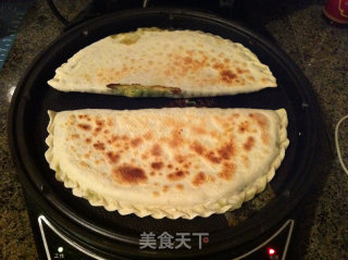 茴香鸡蛋菜饼的做法步骤：9