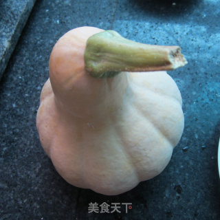 汁浇南瓜丁的做法步骤：3