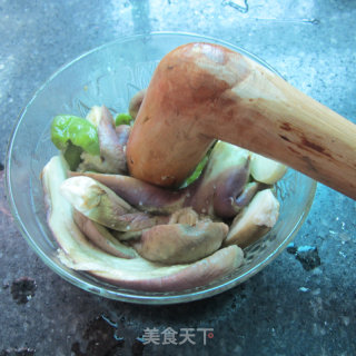 擂辣椒茄子的做法步骤：6