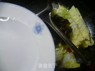 炝炒黑白菜的做法步骤：6