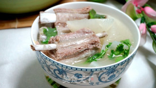 羊排萝卜煲的做法步骤：6