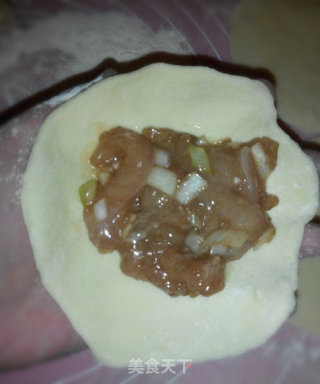 葱香鸡肉饼的做法步骤：5