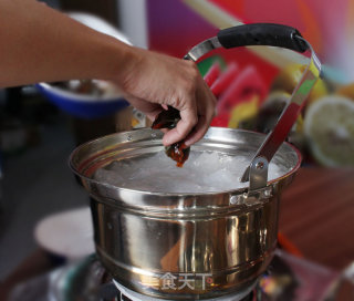 用离火续煮锅做皮蛋瘦肉粥的做法步骤：7