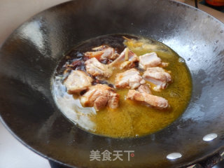 南瓜焖排骨的做法步骤：7