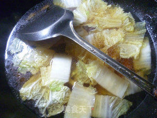 油条白菜汤的做法步骤：9