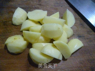 豆结烧土豆的做法步骤：2