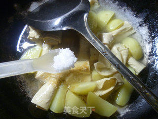 豆结烧土豆的做法步骤：8