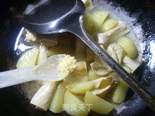 豆结烧土豆的做法步骤：9