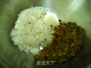 红糖酒酿松饼的做法步骤：2