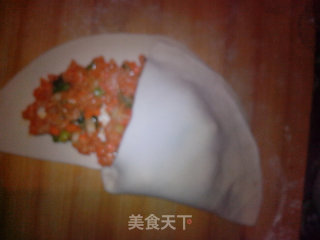 胡萝卜猪肉卷（三种包法）的做法步骤：7