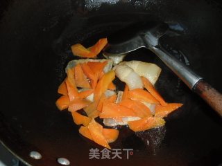 腊肉炒年糕的做法步骤：6