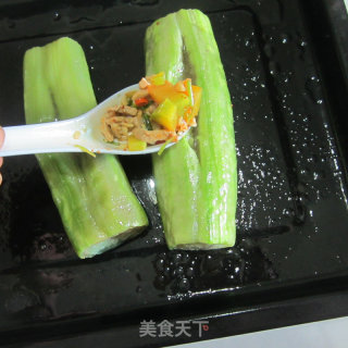 烤丝瓜的做法步骤：8