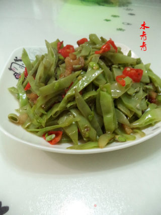 干烧扁豆丝的做法步骤：10