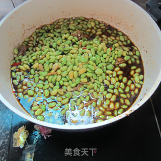 焖黄豆---豆豉香的做法步骤：8