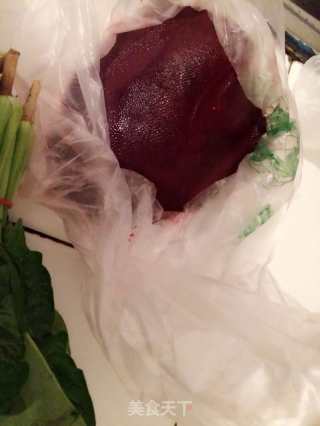养颜猪肝菠菜汤的做法步骤：2