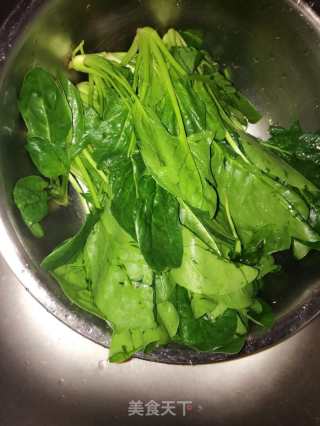 养颜猪肝菠菜汤的做法步骤：4