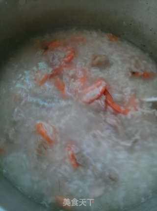 鲜虾瘦肉粥的做法步骤：12