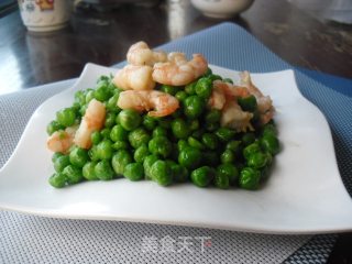虾仁炒豌豆的做法步骤：7