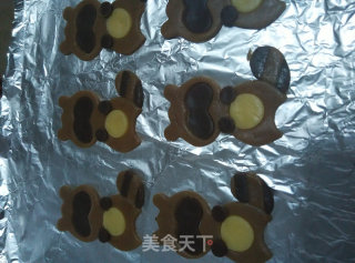 抱果仁的小熊饼干，会报果仁的小松鼠饼干的做法步骤：26