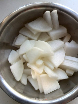 凉拌白萝卜干的做法步骤：3