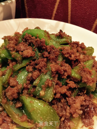 肉末青椒的做法步骤：8
