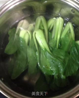 蚝油香菇油菜的做法步骤：2