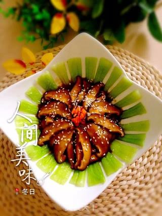蚝油香菇油菜的做法步骤：8